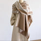 Norcia Pashmina Scarf Khaki