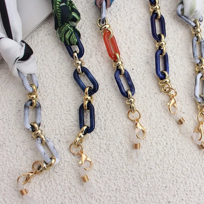 Silky Scarf Glasses Chain