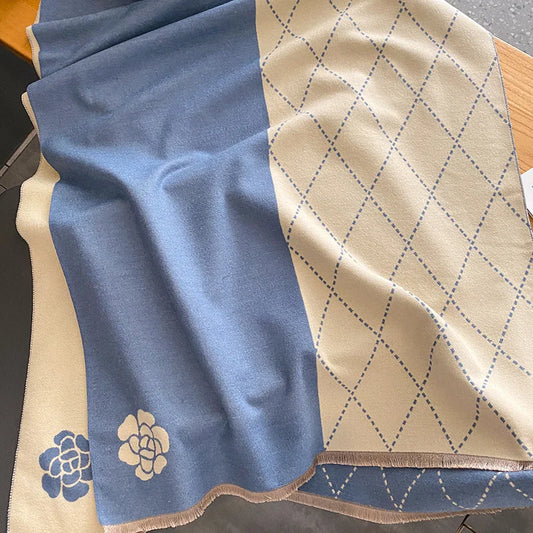 Pupa Pashmina Scarf Blue