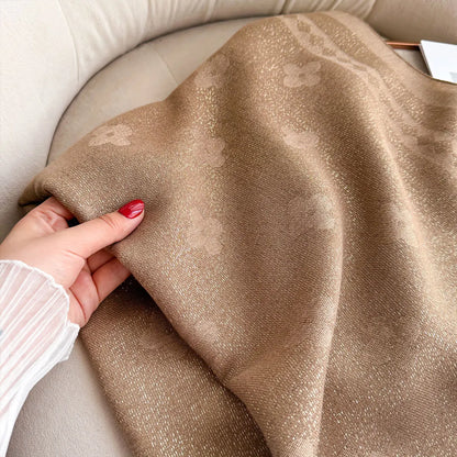 Gigia Pashmina Scarf Caramel