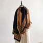 Linetta Pashmina Scarf Brown
