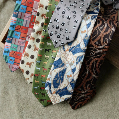 Men's Tie Horse Perr