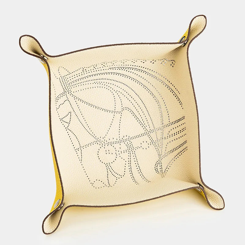 Sella Leather Valet Tray