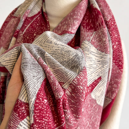 Mascia Pashmina Scarf Red