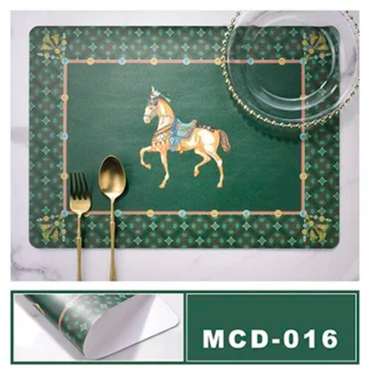 Carolo Luxury Eco-Leather Placemat