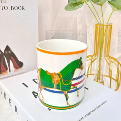 Horse Bone China Mug