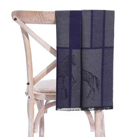 Bruno Navy Men's Scarf