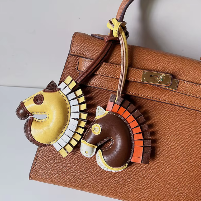 Horse Head Bag Charm / Key Holder