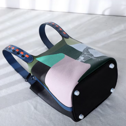 Aurelia Small Leather Bucket Bags