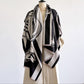 Norcia Pashmina Scarf Black