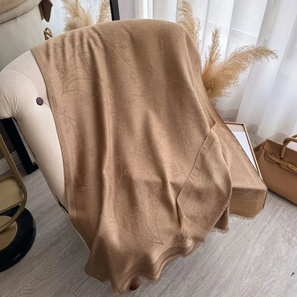 Greca Pashmina Scarf Cramel