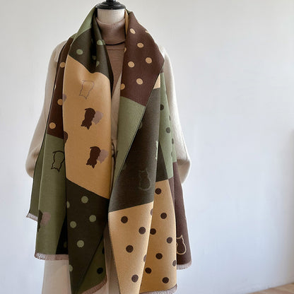 Lazara Luxury Pashminas Scarves / Cats