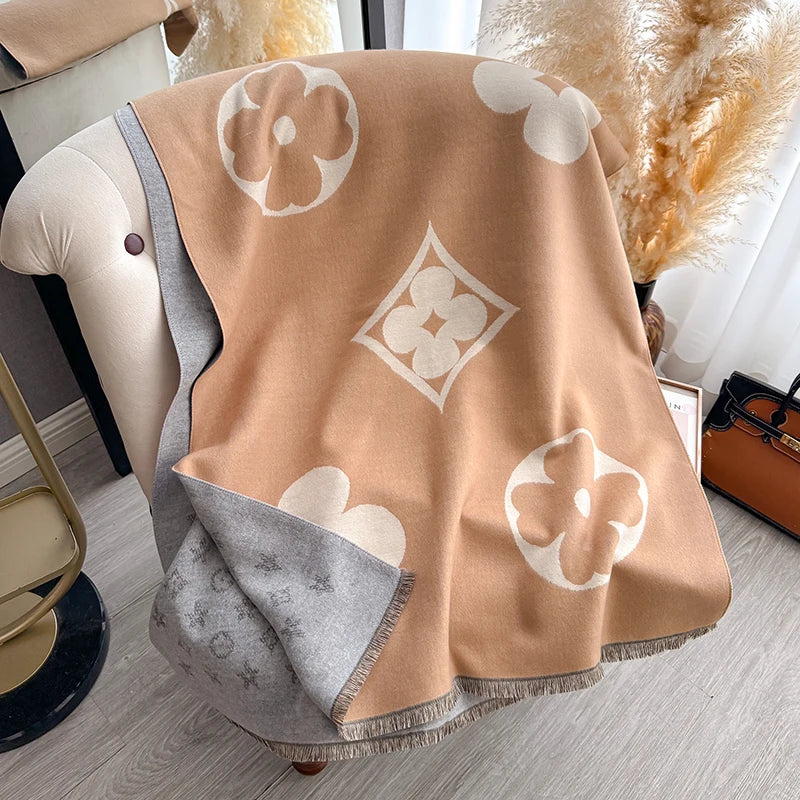 Donella Pashmina Scarf Apricot