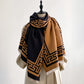 Linetta Pashmina Scarf Brown
