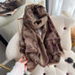 Greca Pashmina Scarf Brown