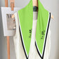 Carriage Green Silk Diamond Scarf