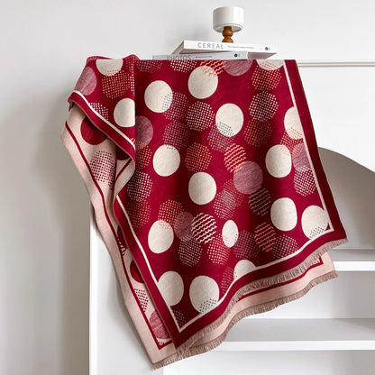 Ciretta Pashmina Scarf Red