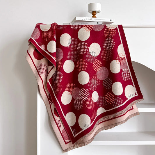 Ciretta Pashmina Scarf Red