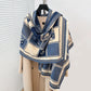 Lilou Pashmina Scarf Blue