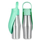 Insulated Dog Water Bottle | Stainless Steel | Portable & Foldable | Leak-Proof | 27oz/750ml