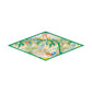 Horses Forest Green Silk Diamond Scarf