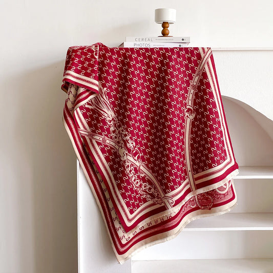 Sista Pashmina Scarf Red