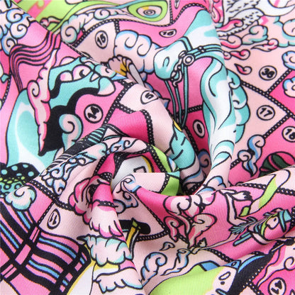 Hopi Rose Silk Scarf / 90cm
