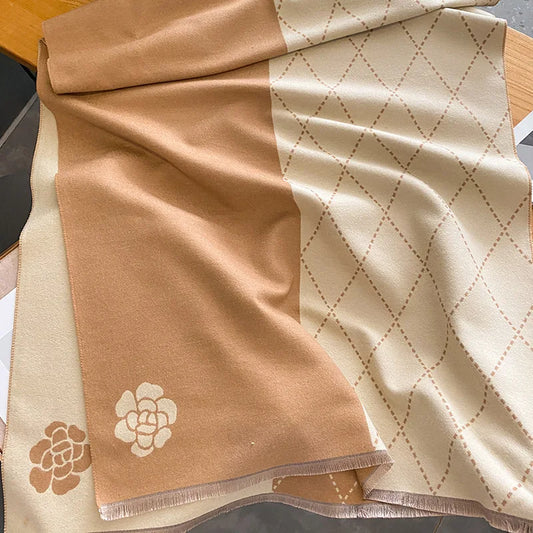 Pupa Pashmina Scarf Khaki