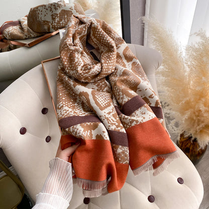 Sestilia Pashmina Scarf Orange