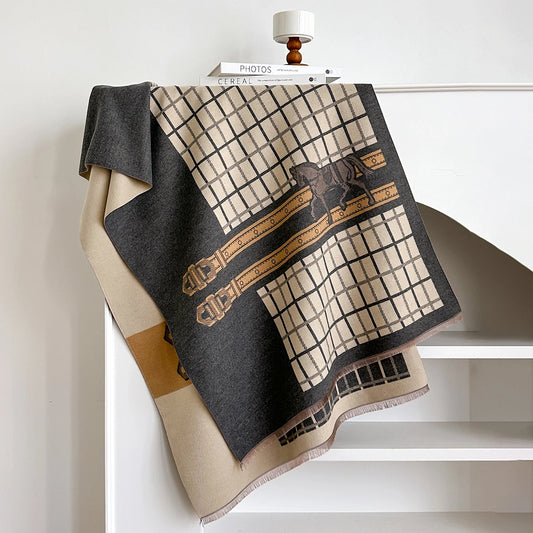 Ninette Pashmina Scarf Gray