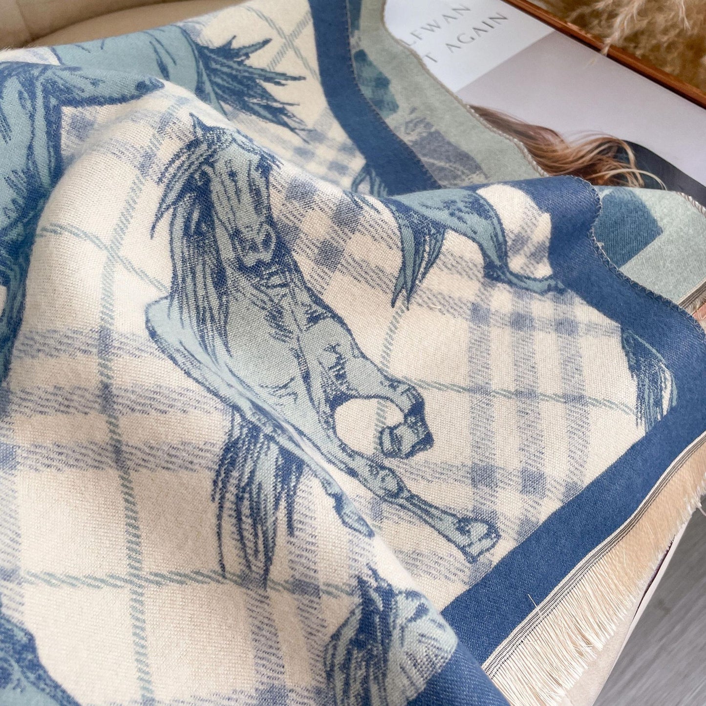 Elea Luxurious Pashmina Scarf Shawl Wrap