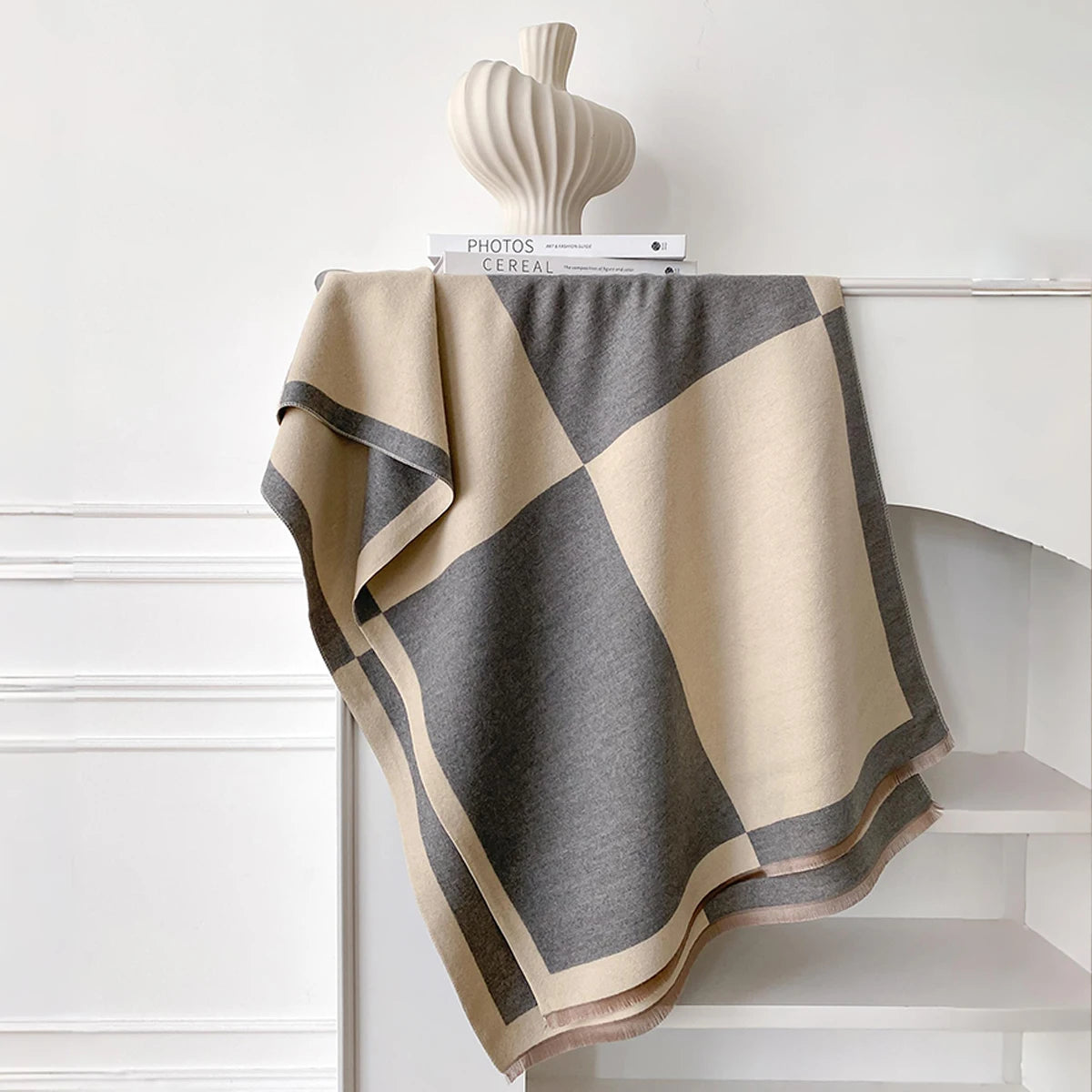 Superia Pashmina Scarf Gray