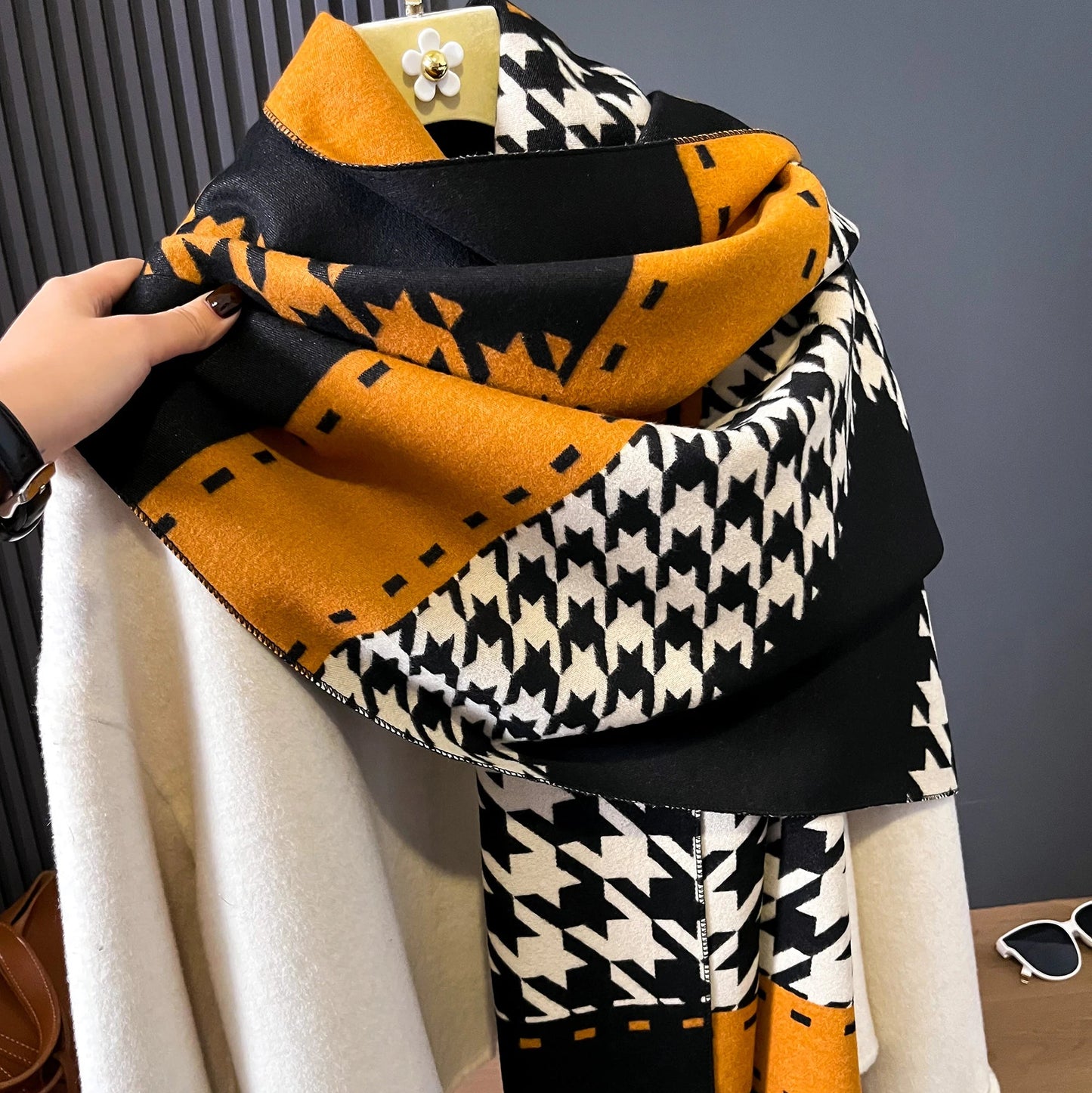 Cita Pashmina Scarf Orange