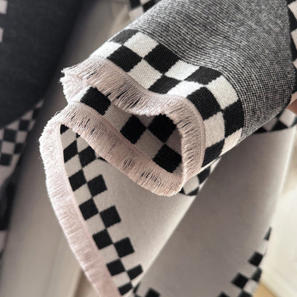 Piona Pashmina Scarf Black