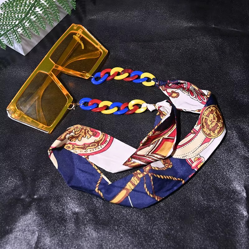 Silky Scarf Glasses Chain