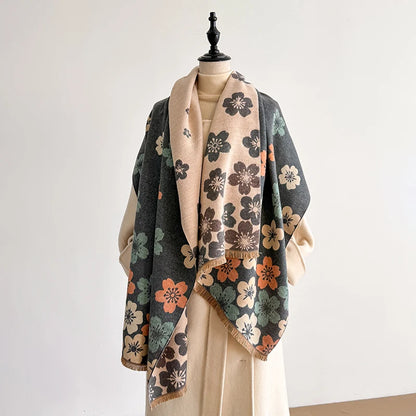 Crocetta Pashmina Scarf Gray