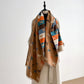 Manarola Pashmina Scarf Brown