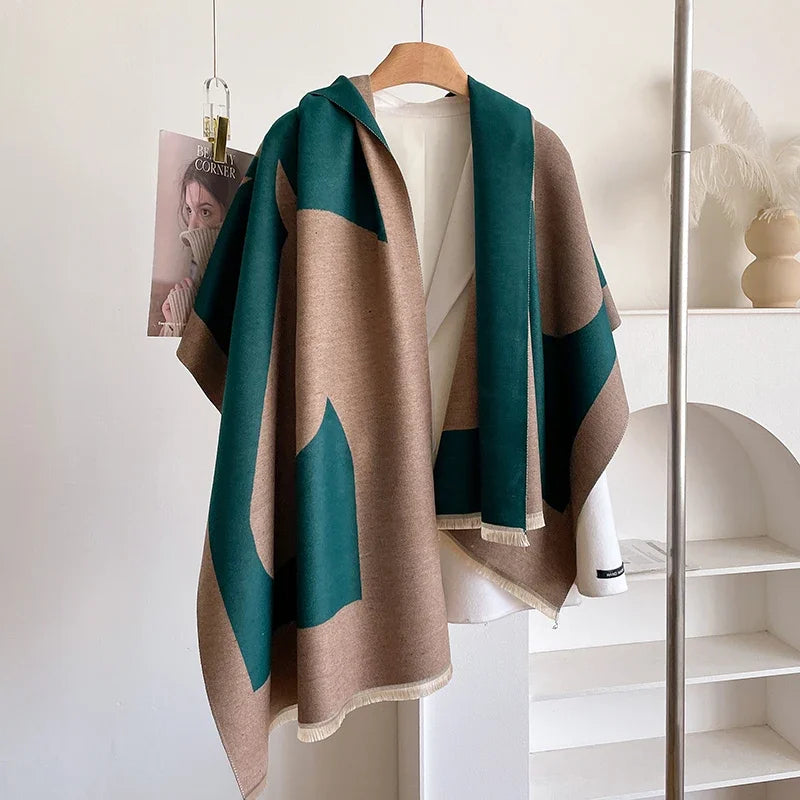 Bellagio Pashmina Scarf Green
