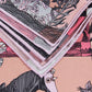 Mythology Pink Silk Scarf / 90cm