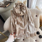 Greca Pashmina Scarf Beige