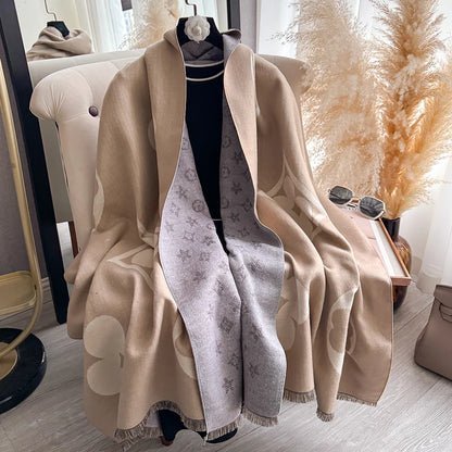 Donella Pashmina Scarf Khaki