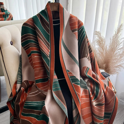Lieta Pashmina Scarf Orange