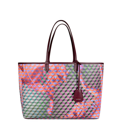 Lono Large Tote Bag with Horse Motif