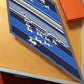 Horse Race Blue Silk Diamond Scarf