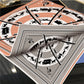 Carriage Circle Pink Double Print Scarf / 90cm
