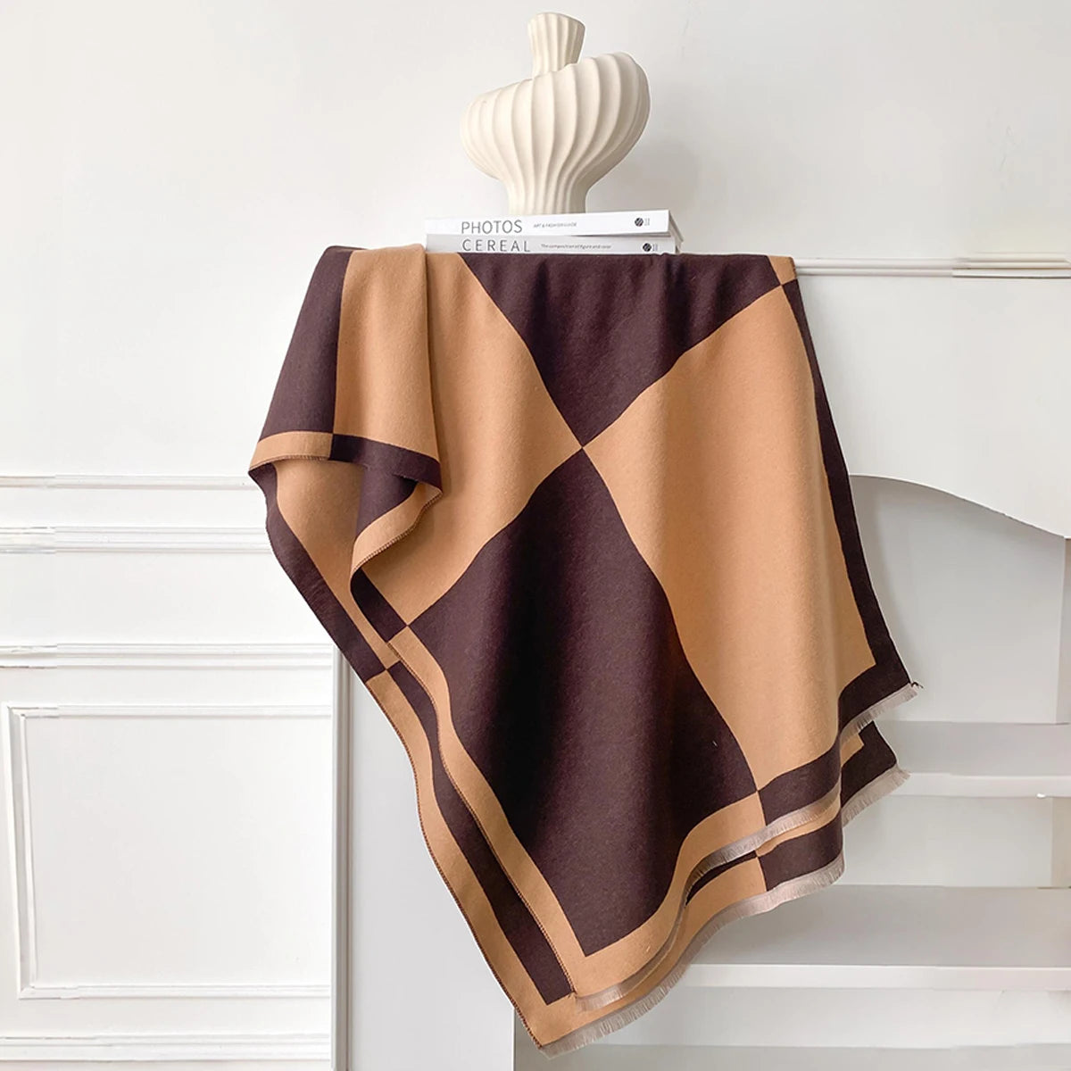 Superia Pashmina Scarf Brown
