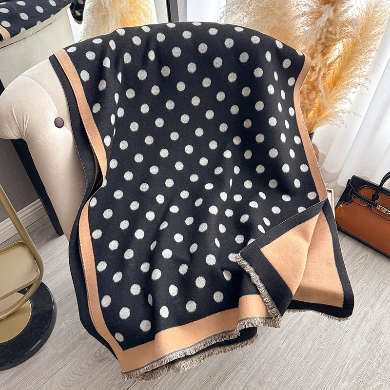 Tusolina Pashmina Scarf Black