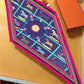 Tersa Rose Silk Diamond Scarf