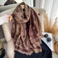 Gigia Pashmina Scarf Brown