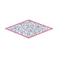 Stirrups Gray Silk Diamond Scarf